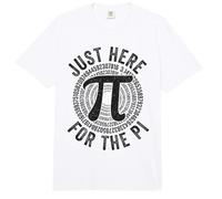 Juste là pour Le Pi Happy Pi Day, Professeur de mathématiques pour garçons et Filles Comfort Colors Adult Heavyweight T-Shirt
