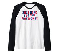Juste là pour les feux d'artifice, drôles d'hommes et de femmes, le 4 juillet Manche Raglan
