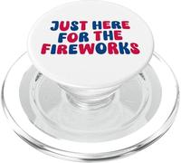 Juste là pour les feux d'artifice, drôles d'hommes et de femmes, le 4 juillet PopSockets PopGrip pour MagSafe