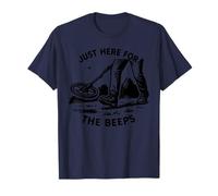 Juste là pour The Beeps Metal Detection Adventure T-Shirt