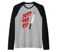 Juste Le Conseil, Je Vous promets Une Horreur drôle et Sarcastique pour Halloween Manche Raglan