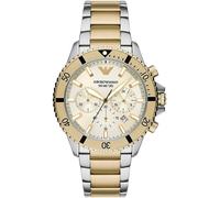 Juste le temps Trendy Emporio Armani Collection Argent World Explorer - homme