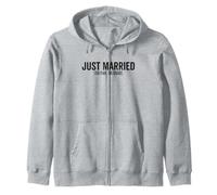 Juste marié jusqu'à présent, si Bon Mariage, Couple de mariés Sweat à Capuche