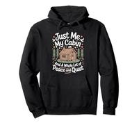 Juste moi, ma cabine et beaucoup de paix et de tranquillité. Cabane Sweat à Capuche
