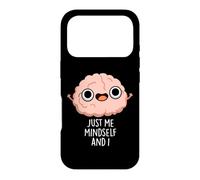 Juste Moi, Mon Esprit et Moi, Un Jeu de Mots Amusant Coque pour iPhone 17 Pro