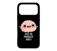 Juste Moi, Mon Esprit et Moi, Un Jeu de Mots Amusant Coque pour iPhone 17 Pro Max