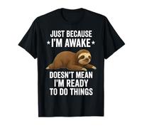 Juste Parce Que Je suis éveillée, préadolescents et Adolescents sarcastiques drôles T-Shirt