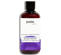 Juste Paris - Après shampoing Blond Parfait 250 ml - Routine soin - En complément du shampoing violet pour hydrater vos cheveux - Touché soyeux - Fabriqué en France