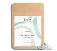 Juste Paris Recharge Shampoing Sec Poudre Bio Sans Aérosol - Cheveux Clairs - 50 utilisations - Absorbe le Sébum, Redonne Volume et Douceur - Parfum Yuzu - Fabriqué en France
