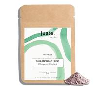 Juste Paris Recharge Shampoing Sec Poudre Bio Sans Aérosol - Cheveux Foncés - 50 utilisations - Absorbe le Sébum, Redonne Volume et Douceur - Parfum Yuzu - Fabriqué en France