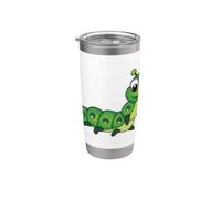 Juste quelqu'un qui aime les chenilles Caterpillar Chrysalis Gobelet isotherme en acier inoxydable double paroi