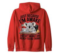 Juste Si Je suis Réveillé Un Koala Amusant Bureau De Sweat à Capuche