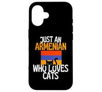 Juste Un Arménien Qui Aime Les Chats pour Toute l'Arménie Coque pour iPhone 16