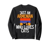 Juste Un Arménien Qui Aime Les Chats pour Toute l'Arménie Sweatshirt