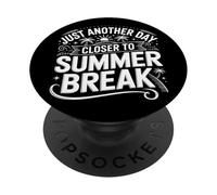 Juste Un Autre Jour Avant Les Vacances d'été, dernier Jour d'école PopSockets PopGrip Adhésif