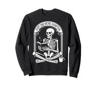 Juste Un chapitre de Plus : Dark Academia Reader Halloween Sweatshirt