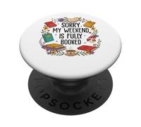 Juste Un chapitre de Plus pour Les Amateurs de thé PopSockets PopGrip Adhésif