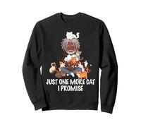 Juste Un Chat de Plus, Je Le promets à Un Amoureux des Chats, Homme, garçon, Chat, Papa Sweatshirt