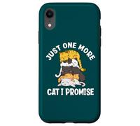 Juste Un Chat de Plus, Je Te promets Un Joli tas de Chats Coque pour iPhone XR