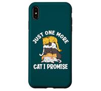Juste Un Chat de Plus, Je Te promets Un Joli tas de Chats Coque pour iPhone XS Max