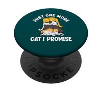 Juste Un Chat de Plus, Je Te promets Un Joli tas de Chats PopSockets PopGrip Adhésif