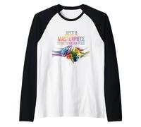 Juste Un Chef-d'œuvre Qui essaie de maîtriser la Paix en santé mentale Manche Raglan