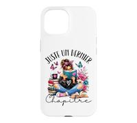 Juste Un Dernier Chapitre Cadeau Lectrice Livre Coque pour iPhone 15