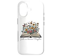 Juste Un Dernier Chapitre Cadeau Lecture Livres Motif Floral Coque pour iPhone 17