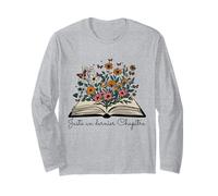 Juste Un Dernier Chapitre Cadeau Lecture Livres Motif Floral Manche Longue