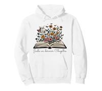 Juste Un Dernier Chapitre Cadeau Lecture Livres Motif Floral Sweat à Capuche