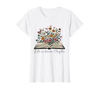 Juste Un Dernier Chapitre Cadeau Lecture Livres Motif Floral T-Shirt