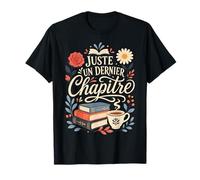 Juste Un Dernier Chapitre Café Livres Lectrice Vintage T-Shirt