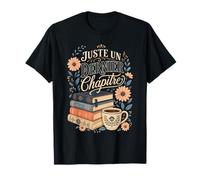 Juste Un Dernier Chapitre Café Livres Lectrice Vintage T-Shirt