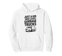 Juste Un Enfant Qui Aime Les camions à ordures et s'amuser Sweat à Capuche