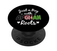 Juste Un garçon aux Racines afghanes, Hommes et garçons afghans PopSockets PopGrip Adhésif