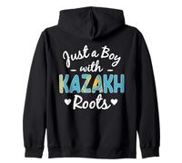 Juste un garçon aux racines kazakhes né chez les hommes du Kazakhstan Sweat à Capuche