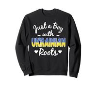 Juste Un garçon aux Racines ukrainiennes, Ukraine Pride Man Sweatshirt