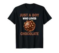 Juste Un garçon Qui Aime Candy Chocolate Boys T-Shirt