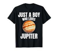 Juste Un garçon Qui Aime Jupiter Astronomy, planète du système Solaire T-Shirt