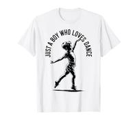 Juste Un garçon Qui Aime la Danse Boy Dancer Son Petit-Fils Dansant T-Shirt
