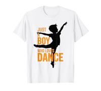 Juste Un garçon Qui Aime la Danse Boy Dancer Son Petit-Fils Dansant T-Shirt