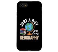 Juste Un garçon Qui Aime la géographie et Les Sciences sociales Coque pour iPhone SE (2020) / 7/8