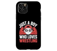 Juste Un garçon Qui Aime la Lutte et Le Divertissement pour Enfants Coque pour iPhone 11 Pro