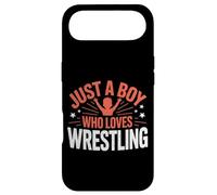 Juste Un garçon Qui Aime la Lutte, garçons et Enfants, Wrestler Boy Coque pour iPhone Air