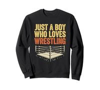 Juste Un garçon Qui Aime la Lutte Sweatshirt
