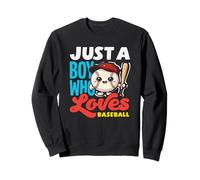 Juste Un garçon Qui Aime Le Baseball, de Jolis Sports pour Enfants Sweatshirt