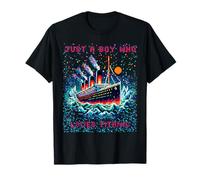 Juste Un garçon Qui Aime Le RMS Titanic, Le Remembrance Titanic, Les garçons T-Shirt
