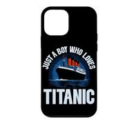 Juste Un garçon Qui Aime Le Titanic RMS Titanic Ship Icebearg Coque pour iPhone 12 Mini