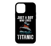Juste Un garçon Qui Aime Le Titanic RMS Titanic Ship Icebearg Coque pour iPhone 12 Mini