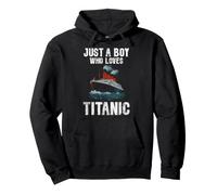 Juste Un garçon Qui Aime Le Titanic RMS Titanic Ship Icebearg Sweat à Capuche